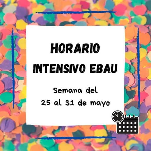 Curso Intensivo EBAU