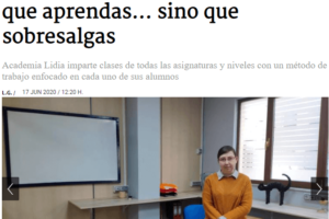 Academia Lidia en La Gaceta