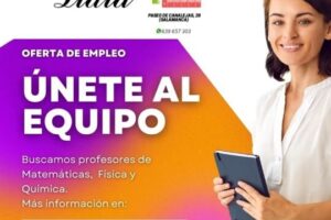 oferta empleo Salamanca profesor