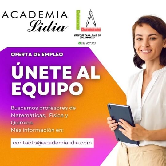 oferta empleo Salamanca profesor