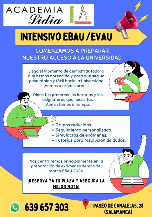 Curso Intensivo EBAU Salamanca