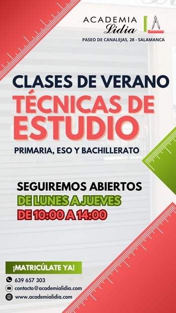 Clases Técnicas de Estudio Salamanca
