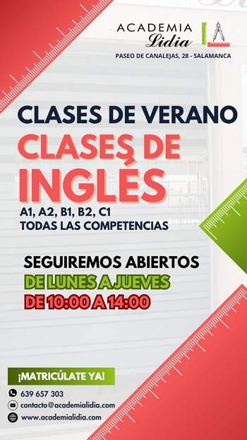 Clases inglés Salamanca